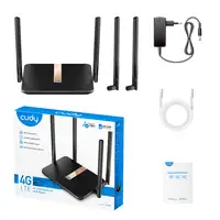 Cudy LT500D router inalámbrico Ethernet rápido Doble banda (2,4 GHz / 5 GHz) 4G Ne