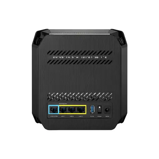 ASUS ROG Rapture GT6 AX10000 AiMesh 1 Pack Tribanda (2,4 GHz/5 GHz/5 GHz) Wi-Fi 6