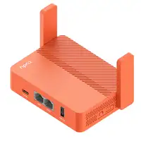 Cudy AC1200 router inalámbrico Ethernet rápido Naranja