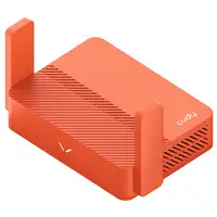 Cudy AC1200 router inalámbrico Ethernet rápido Naranja