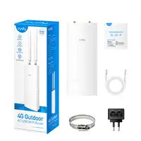 Cudy LT500 router inalámbrico Ethernet rápido Doble banda (2,4 GHz / 5 GHz) 4G Bla
