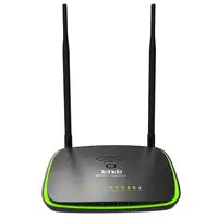 Tenda D1201 router inalámbrico Gigabit Ethernet Doble banda (2,4 GHz / 5 GHz) Negr