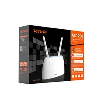 Tenda 4G09 router inalámbrico Gigabit Ethernet Doble banda (2,4 GHz / 5 GHz) 4G Bl