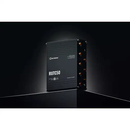 Teltonika RUTC50 router inalámbrico Gigabit Ethernet Doble banda (2,4 GHz / 5 GHz)