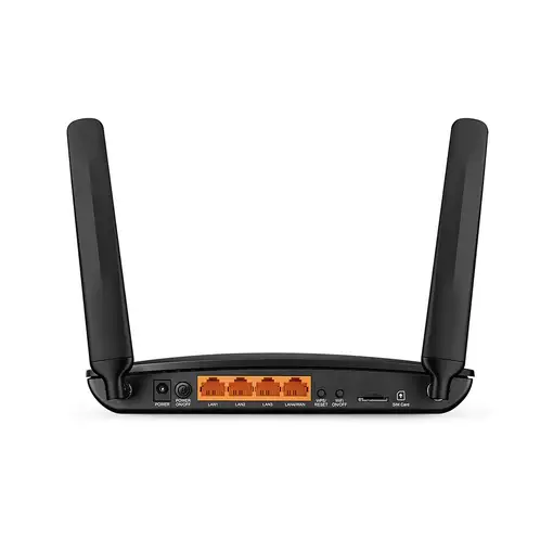 TP-Link TL-MR150 router inalámbrico Ethernet rápido Banda única (2,4 GHz) 4G Negro
