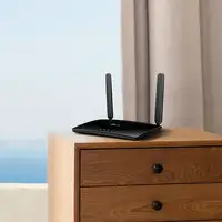 TP-Link TL-MR150 router inalámbrico Ethernet rápido Banda única (2,4 GHz) 4G Negro