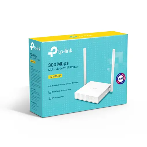 TP-Link TL-WR844N router inalámbrico Ethernet rápido Banda única (2,4 GHz) Blanco