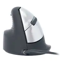 R-Go Tools Ratón ergonómico R-Go HE Break con software de pausa, grande (tamaño de