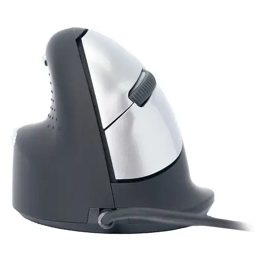 R-Go Tools Ratón ergonómico R-Go HE Break con software de pausa, grande (tamaño de