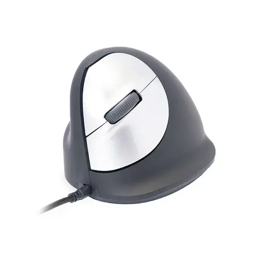 R-Go Tools Ratón ergonómico R-Go HE Break con software de pausa, grande (tamaño de