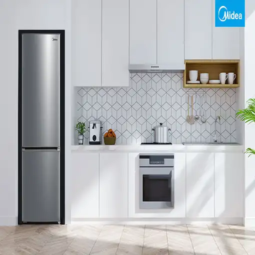 Midea MDRB380FGE02A Combi No Frost