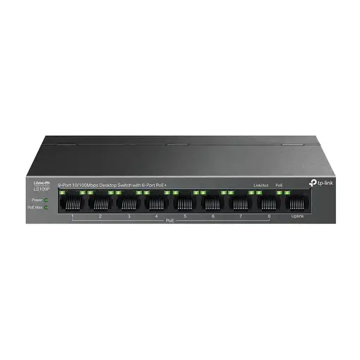 TP-Link LiteWave LS109P switch No administrado Fast Ethernet (10/100) Energía sobr