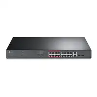 TP-Link TL-SL1218MP switch No administrado Fast Ethernet (10/100) Energía sobre Et