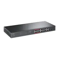 TP-Link TL-SL1218MP switch No administrado Fast Ethernet (10/100) Energía sobre Et