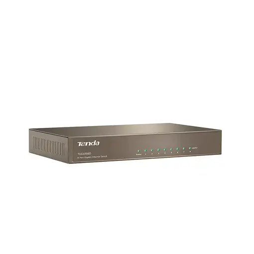 Tenda TEG1008D router Gris