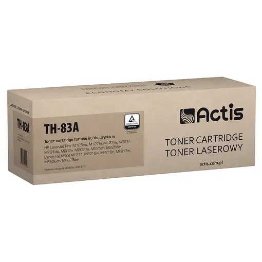 Actis Cartucho de tóner TH-83A (recambio HP 83A CF283A, Canon CRG-737; Supreme; 15