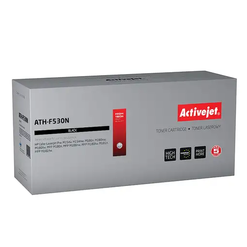 Activejet ATH-F530N (repuesto HP 205A CF530A; Supreme; 1100 páginas; negro)