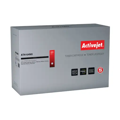Activejet ATH-64NX (repuesto HP 64X CC364X; Supreme; 24000 páginas; negro)