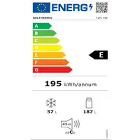 SOLTHERMIC® FRIGORIFICO BLANCO 1,69 F2P170E