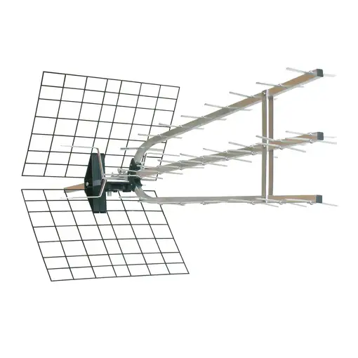 Antena exterior 5G triple amplificada 45 dB - 694 MHz Metronic 415052