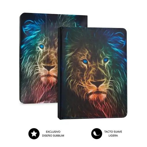 Funda Con Teclado Keytab Pro Bluetooth Trendy Leon