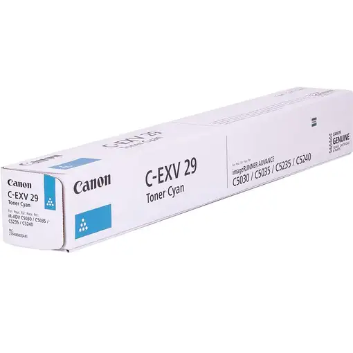 Canon C-EXV29 cartucho de tóner 1 pieza(s) Original Cian