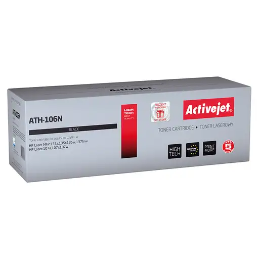 Activejet ATH-106N (repuesto HP W1106A; Supreme; 1000 páginas; negro)