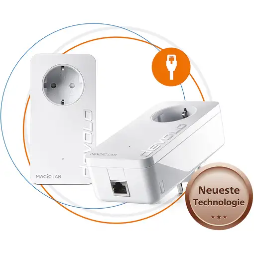 Devolo Magic 1 Lan Starter Kit 1-1-2 1200 Mbit/s Ethernet Blanco 2 pieza(s)