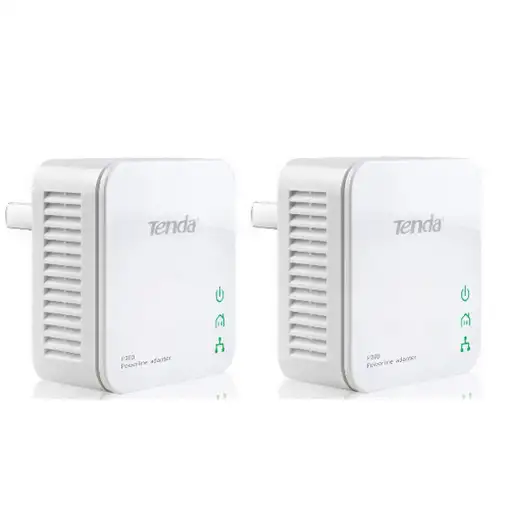 Tenda P200 Twin Pack 200 Mbit/s Ethernet Blanco 2 pieza(s)