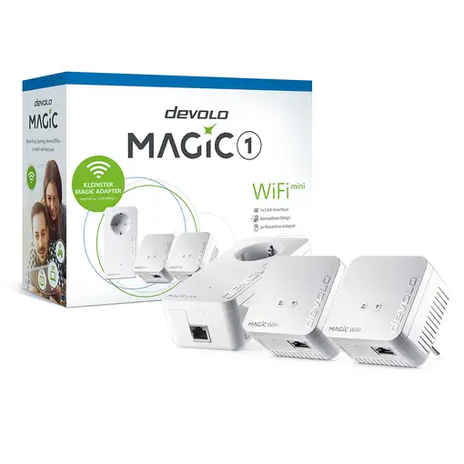 Devolo Magic 1 WiFi mini Network Kit 1200 Mbit/s Ethernet Blanco