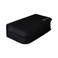 MediaRange BOX55 funda para discos ópticos Funda cartera 96 discos Negro