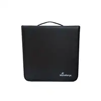 MediaRange BOX95 funda para discos ópticos Funda cartera 400 discos Negro