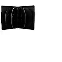 MediaRange BOX18 funda para discos ópticos Funda de DVD 12 discos Negro