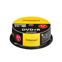 Intenso DVD+R 4.7GB, Printable, 16x 4,7 GB 25 pieza(s)