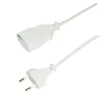 LogiLink 2m, 2xCEE 7/16 Blanco CEE7/16