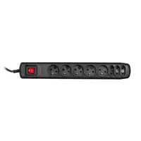 Activejet APN-8G/5M-BK base múltiple 8 salidas AC Interior Negro