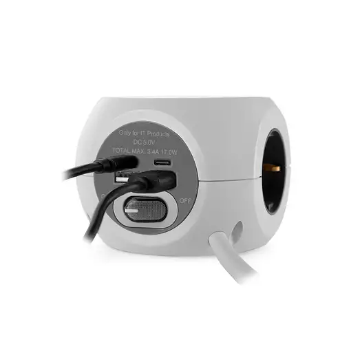 Orbegozo EN 4500 cargador de dispositivo móvil Universal Gris, Blanco Corriente al