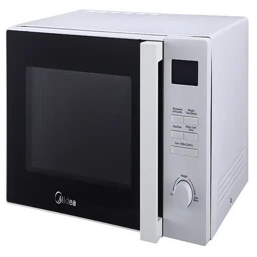 Midea MCM259GDWT - Microondas  25L 900W con grill Blanco