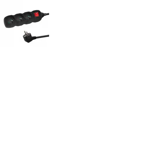 Esperanza ELK210K base múltiple 1,5 m 3 salidas AC Interior Negro