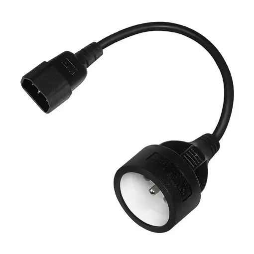 Savio SAVKABELCL-180 adaptador e inversor de corriente Interior / exterior Negro