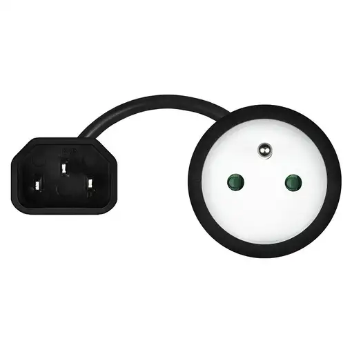 Savio SAVKABELCL-180 adaptador e inversor de corriente Interior / exterior Negro