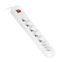 Activejet APN-8G/3M-GR base múltiple 8 salidas AC Interior Gris