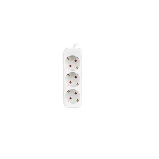 Lanberg PS0-03F-0150-W base múltiple 1,5 m 3 salidas AC Interior Blanco