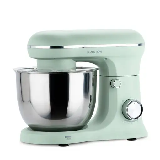 Batidora Amasadora KR250 PRIXTON (Bol Acero Inox. 5 Litros 1500 W - Verde Menta)