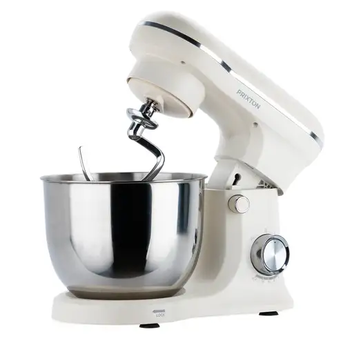 Batidora Amasadora KR250 PRIXTON (Bol Acero Inox. 5 Litros 1500 W - Crema)