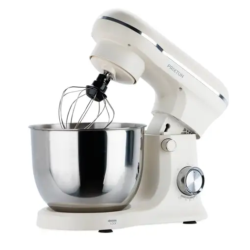 Batidora Amasadora KR250 PRIXTON (Bol Acero Inox. 5 Litros 1500 W - Crema)