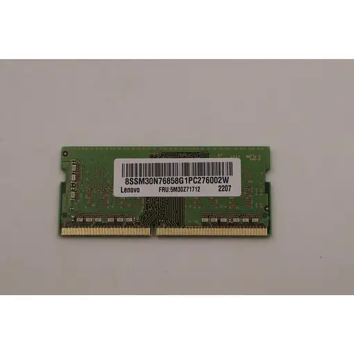 Lenovo 5M30Z71712 módulo de memoria 8 GB 1 x 8 GB DDR4 Lenovo 5M30Z71712 módulo de memoria 8 GB 1 x 8 GB DDR4