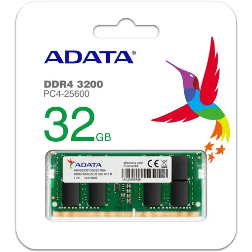 ADATA Premier módulo de memoria 32 GB 1 x 32 GB DDR4 260-pin SO-DIMM