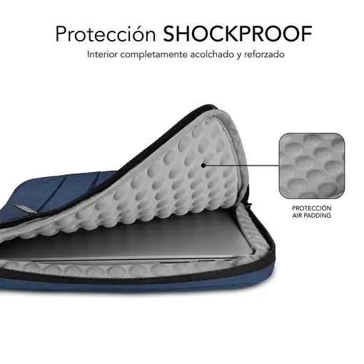 Funda para Portátil Air Padding 360 Sleeve 13.3 a 14\  Azul