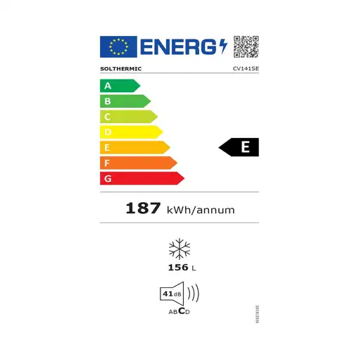 SOLTHERMIC® CONGELADOR INOX 156L CV141SE